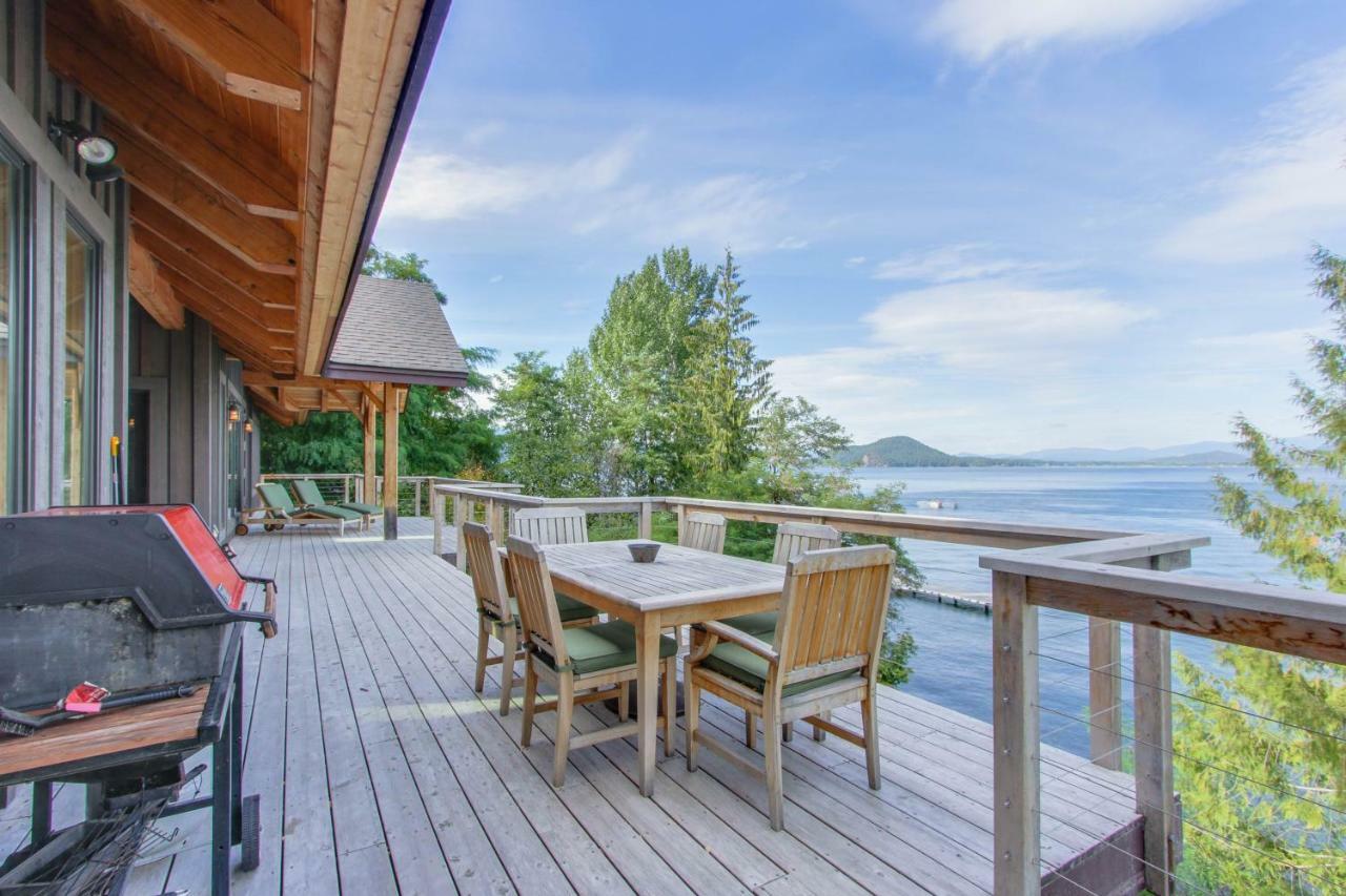 Bottle Bay Lakefront Lodge Sandpoint Exteriör bild