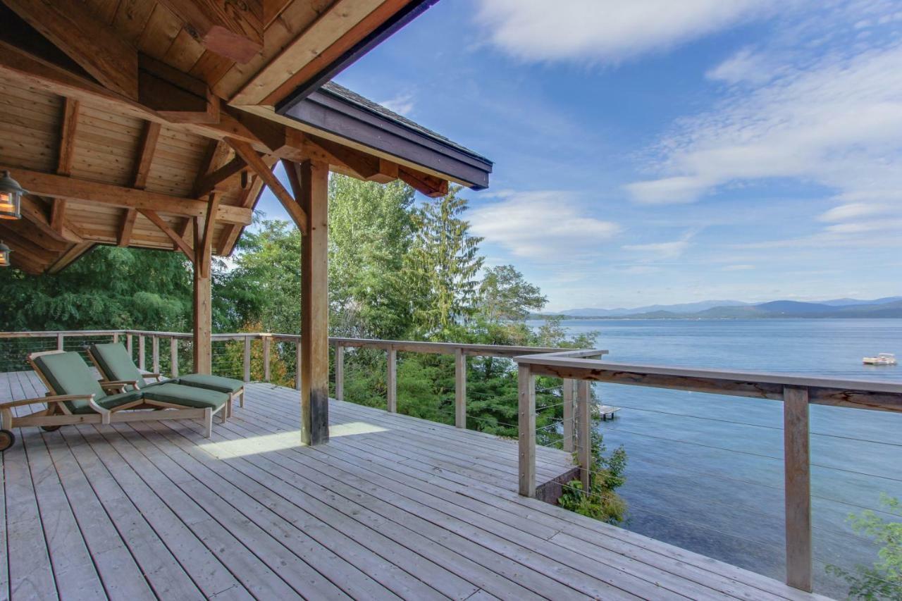 Bottle Bay Lakefront Lodge Sandpoint Exteriör bild