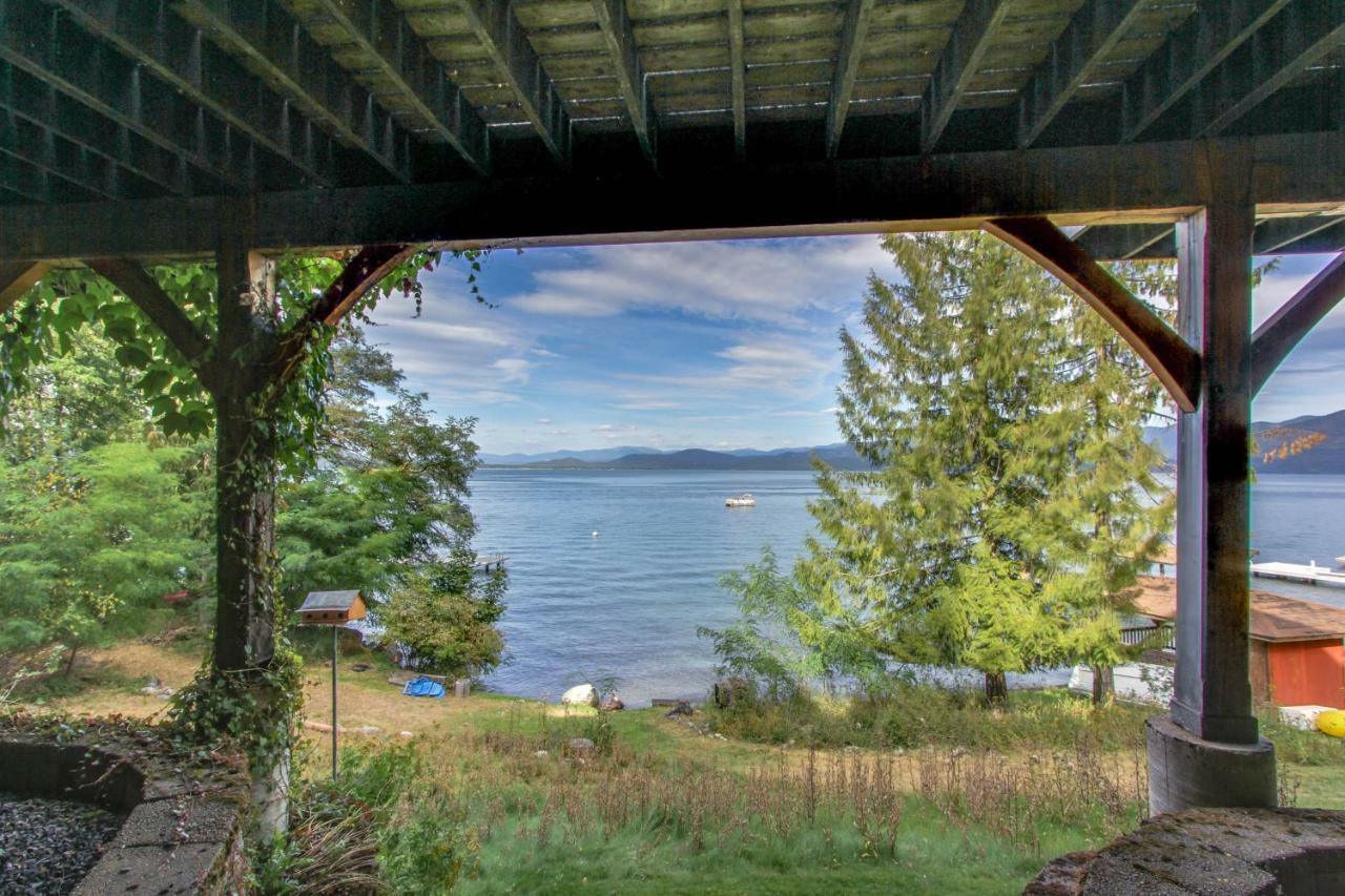 Bottle Bay Lakefront Lodge Sandpoint Exteriör bild