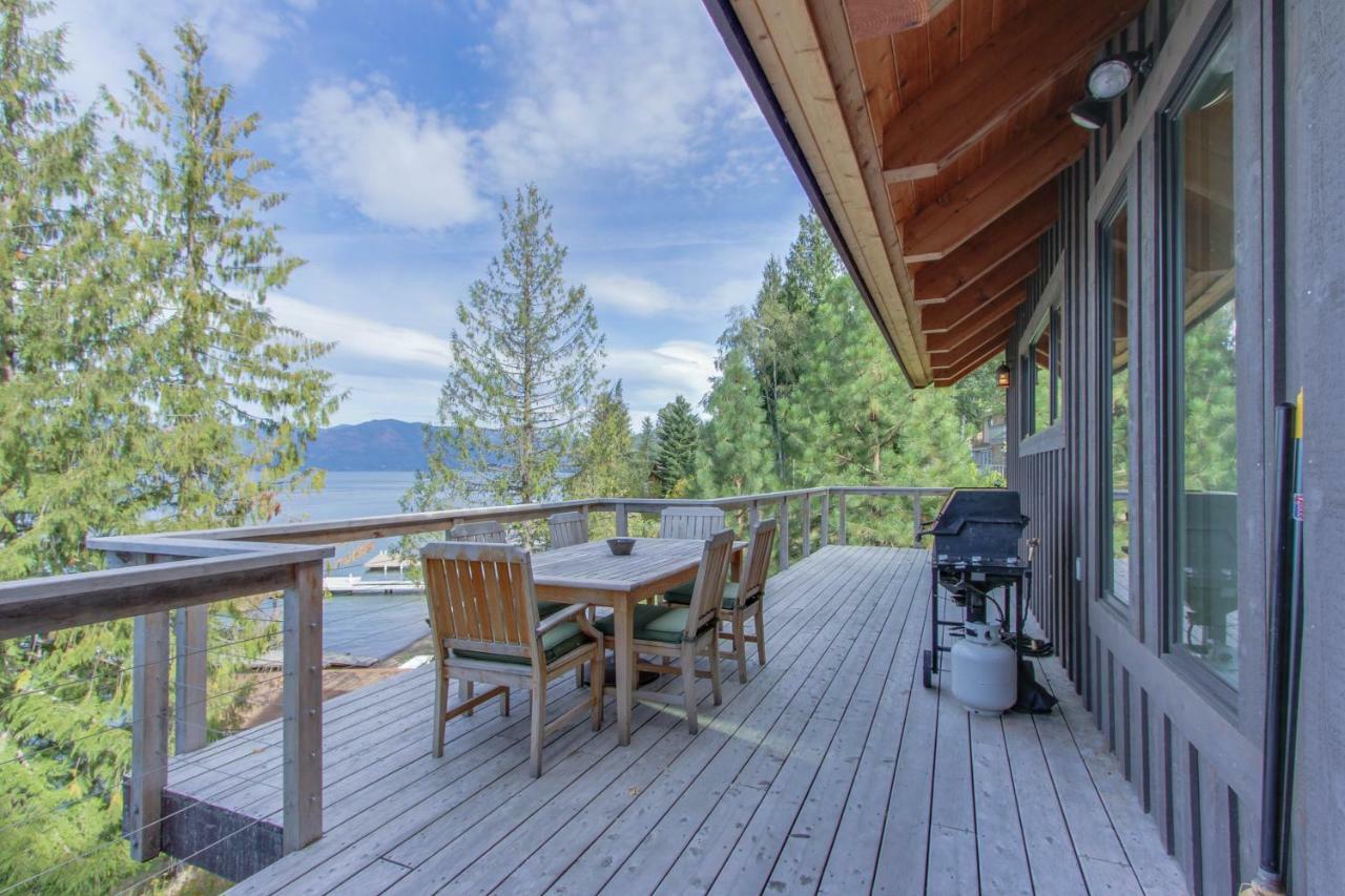 Bottle Bay Lakefront Lodge Sandpoint Exteriör bild