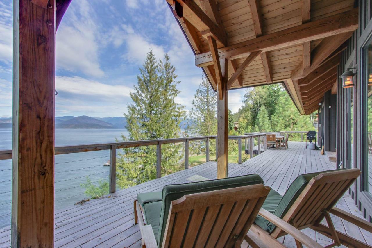 Bottle Bay Lakefront Lodge Sandpoint Exteriör bild
