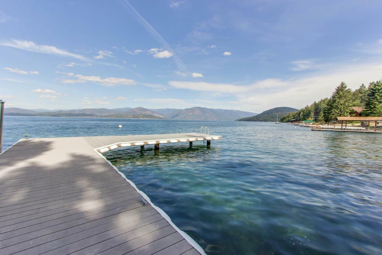 Bottle Bay Lakefront Lodge Sandpoint Exteriör bild